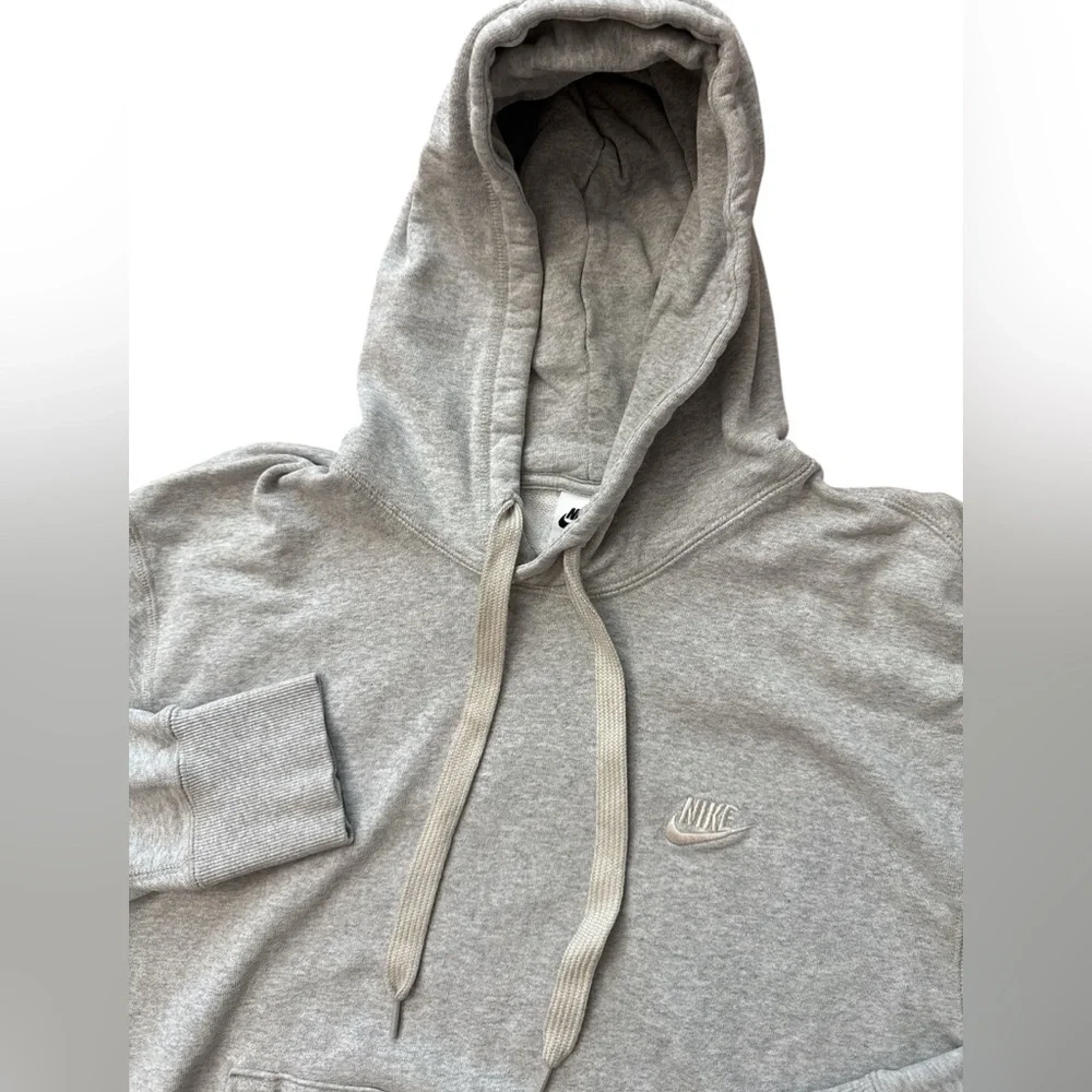 Nike Men’s Heavy Duty Gray Hoodie Size XL Nike‎ Swoosh Logo Check